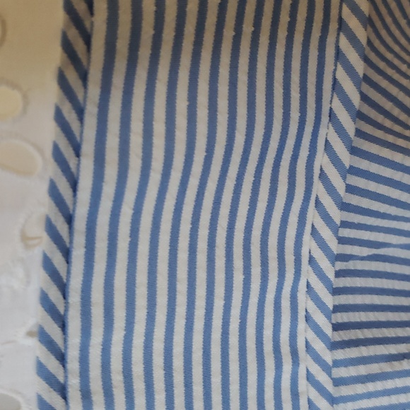 Eyelet Seersuker Dress - Picture 4 of 4